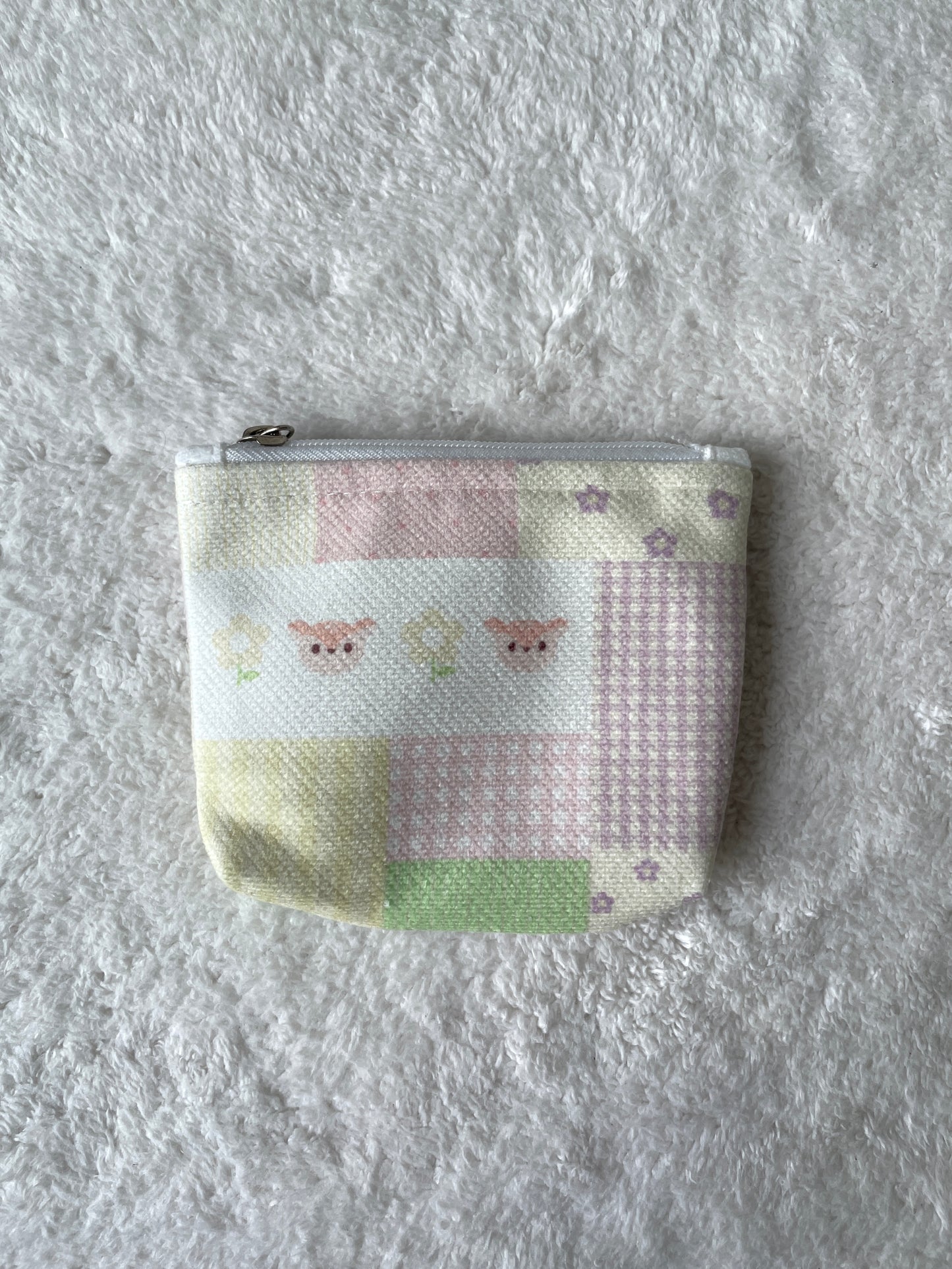 Fabric Patches Coin Pouch