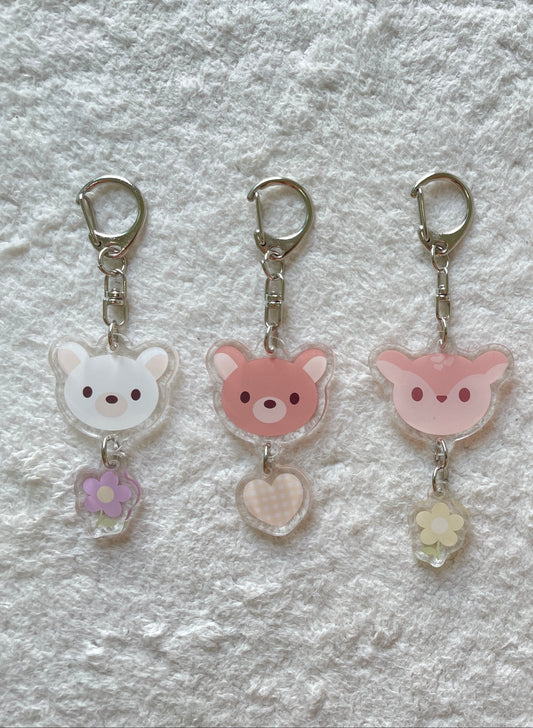 Dearie & Friends Keychain