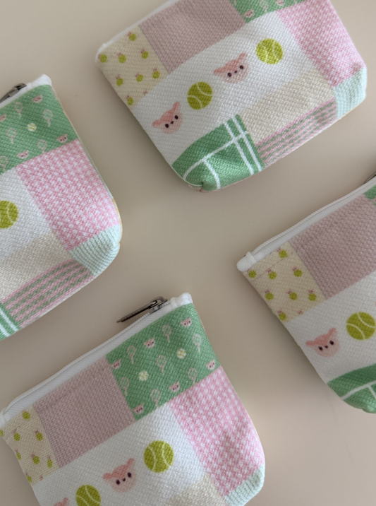 Dearie Tennis Club Coin Pouch
