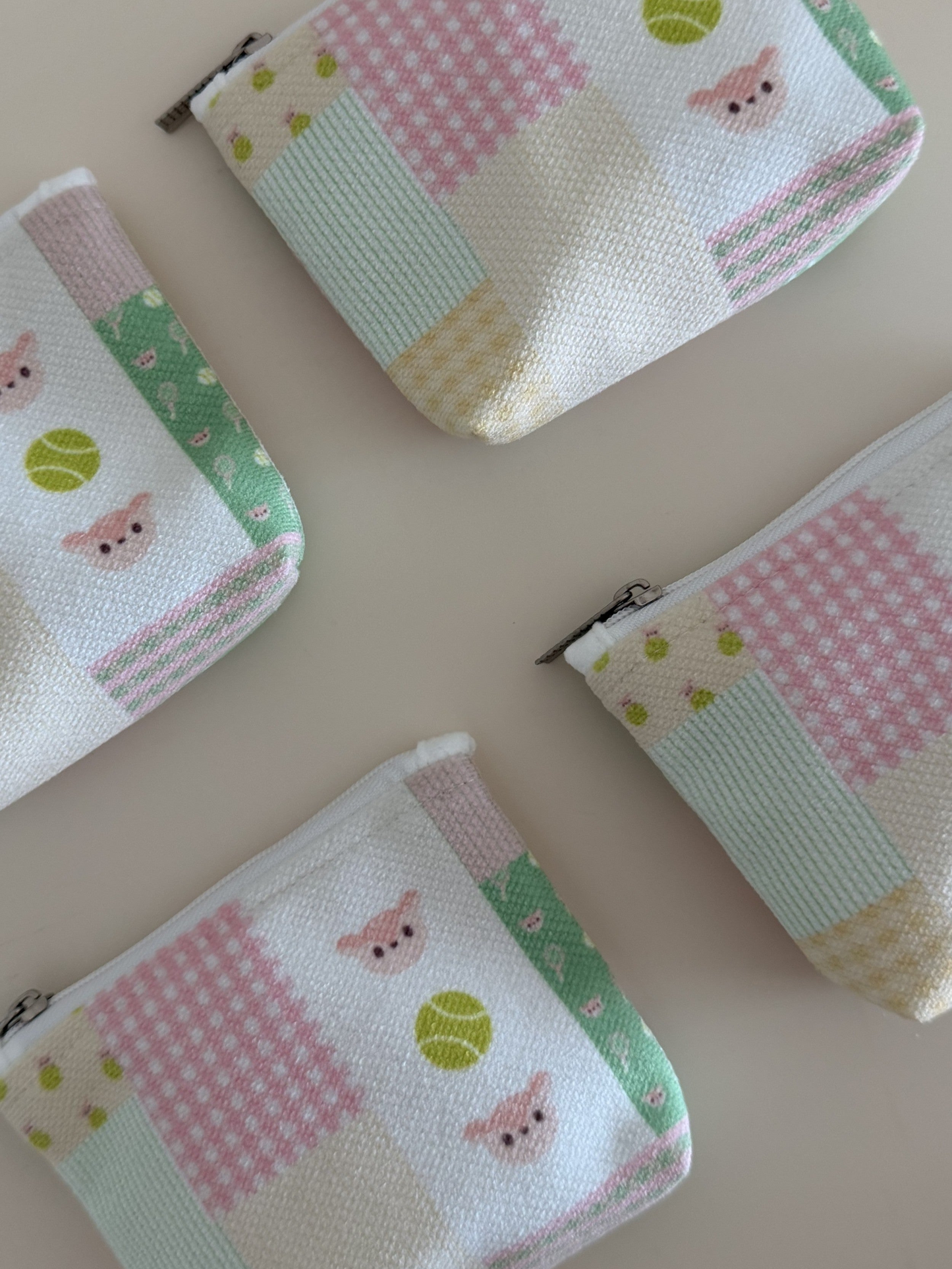 Dearie Tennis Club Coin Pouch