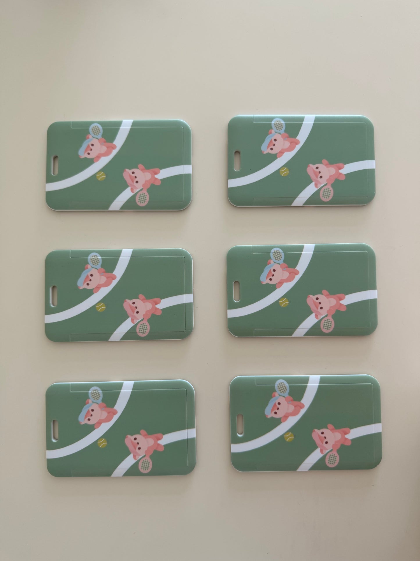 Let's Rally Through Life Card Holder