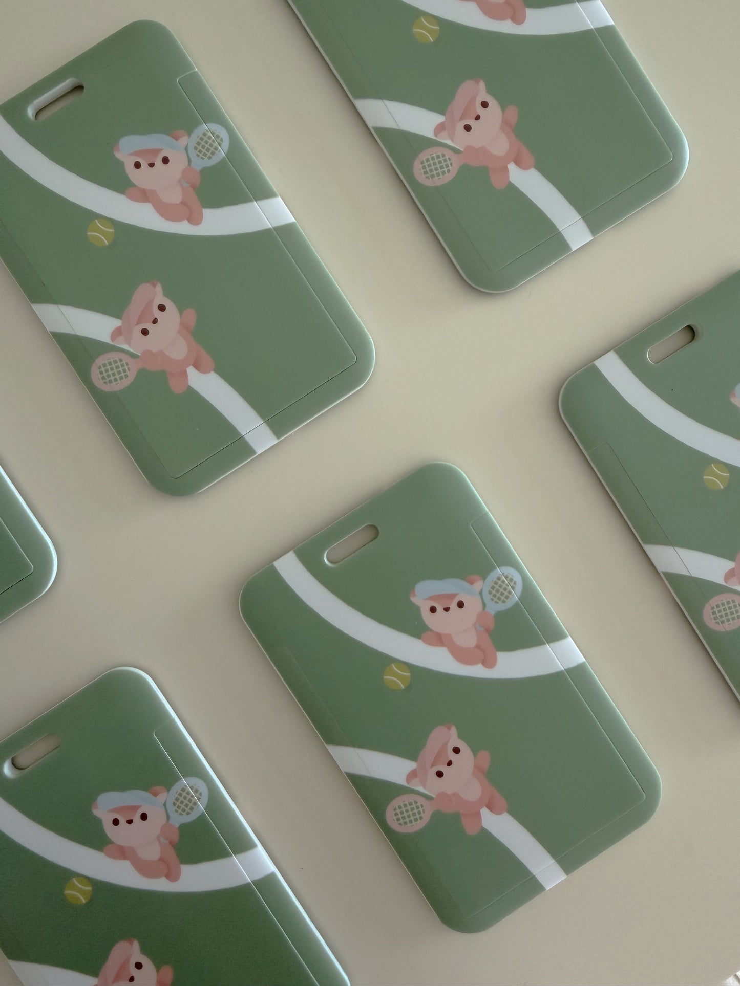 Let's Rally Through Life Card Holder