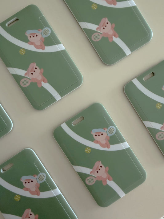 Let's Rally Through Life Card Holder