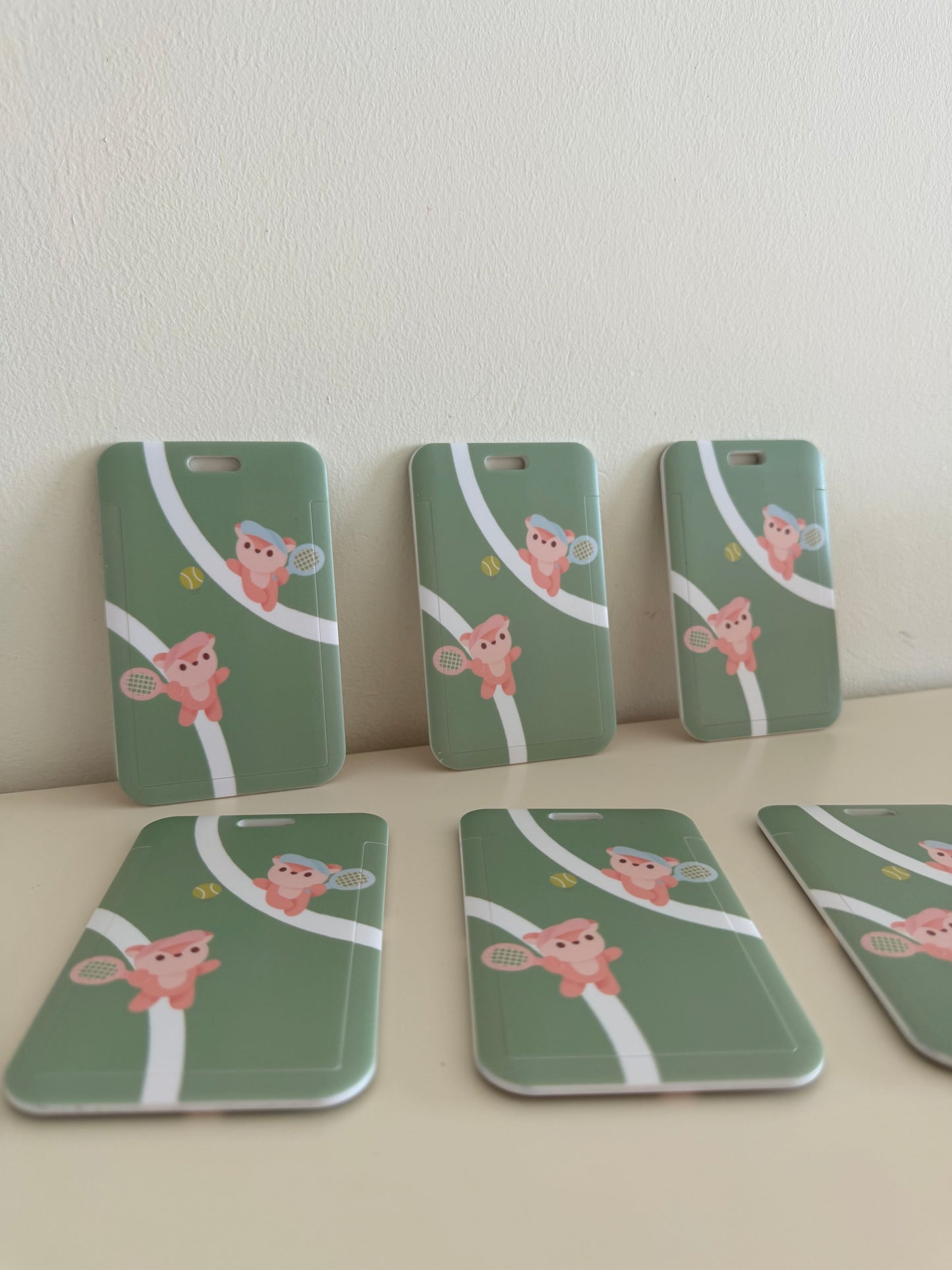 Let's Rally Through Life Card Holder