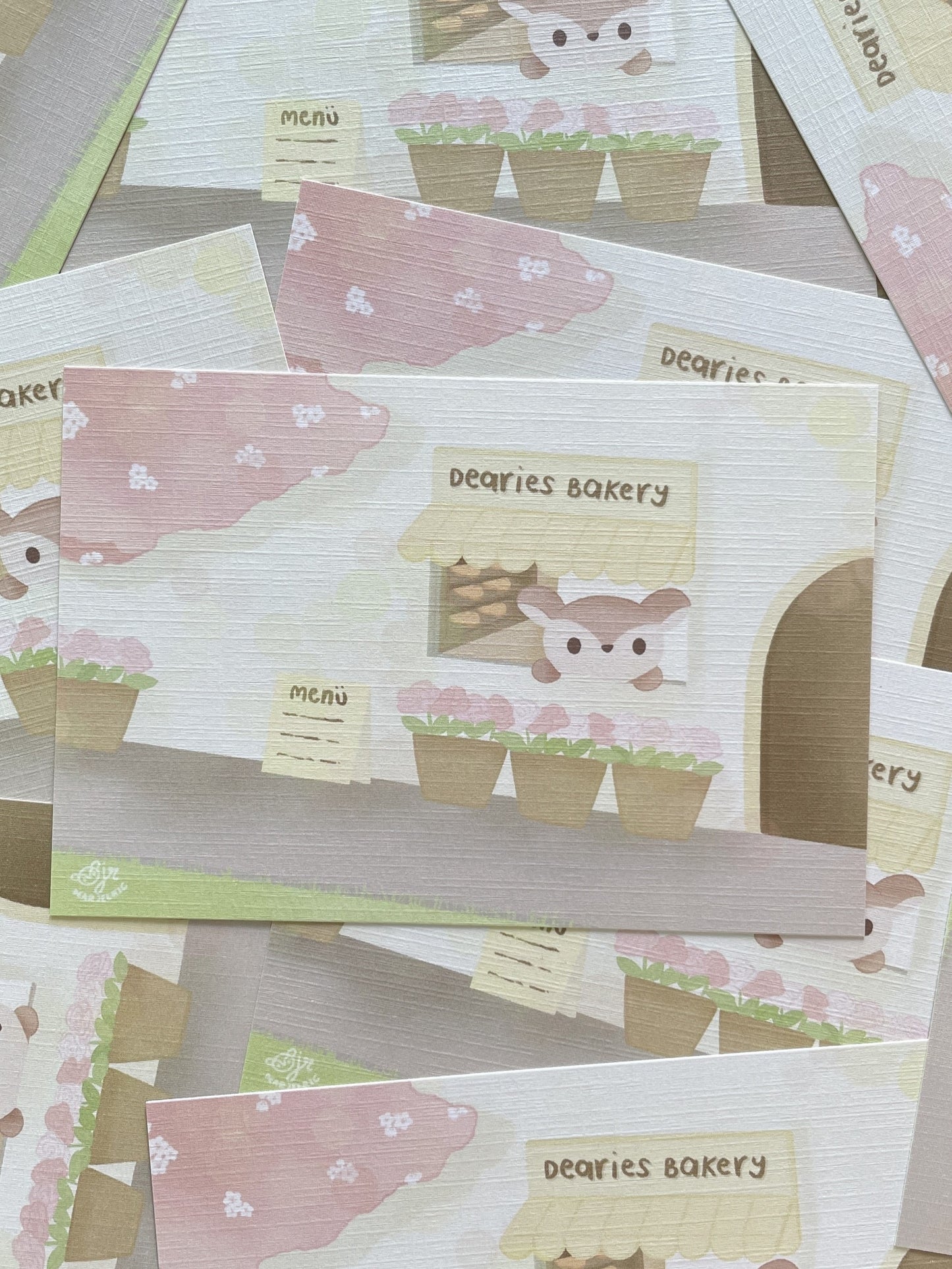 Dearie's Postcard