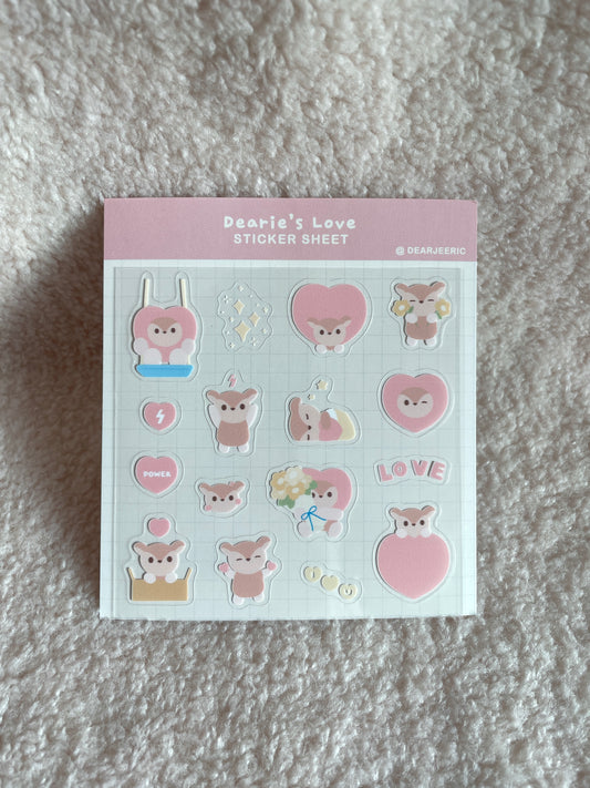 Dearie's Love Sticker